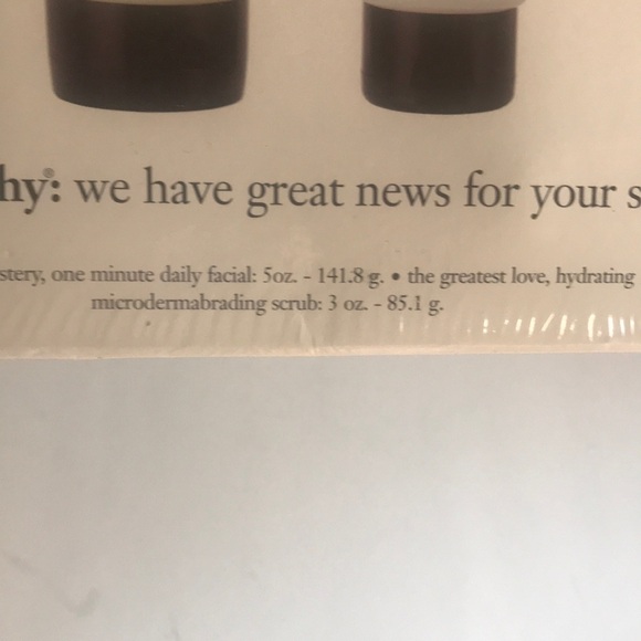 NIP 2-pc Philosophy Facial Kit - Picture 2 of 8